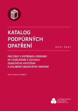 3 - Katalog podpůrných opatření - Univerzita Palackého v Olomouci