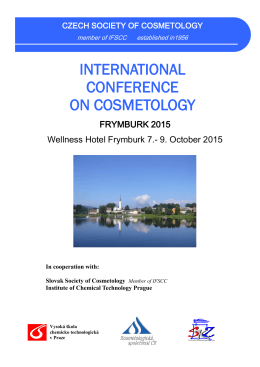 international conference on cosmetology