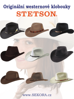 Westernové klobouky Stetson