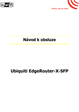 Ubiquiti EdgeRouter-X-SFP