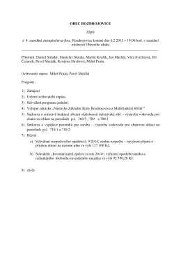 4.zasedání zastupitelstva 2015 (pdf 34 kb).