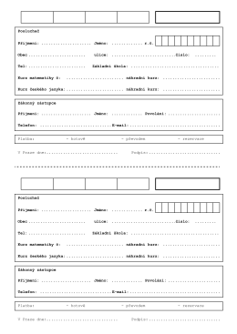 formulář „pdf“ ZDE
