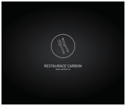 RESTAURACE CARBON - CARBON restaurace