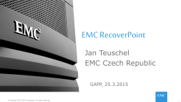11 EMC - RecoverPoint