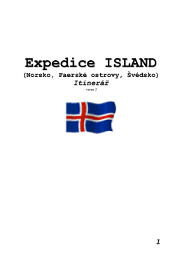 Expedice ISLAND