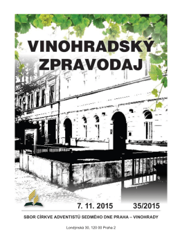07.11.2015 - Stránky sboru CASD Praha