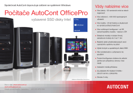 Počítače AutoCont OfficePro
