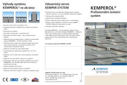 KEMPEROL® - Kemper System