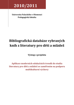 Bibliografická databáze