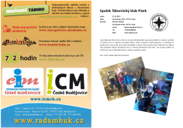 Brožura členských spolků RADAMBUK únor 2015