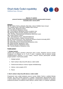 Záznam z jednání pracovní komise k WB_05.06.2015