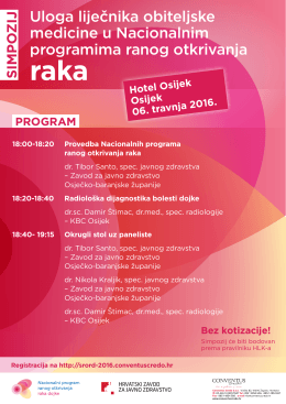 Program - Osijek