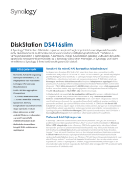 DiskStation DS416slim