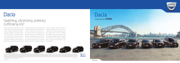 Dacia Dacia - Dacia Česká republika