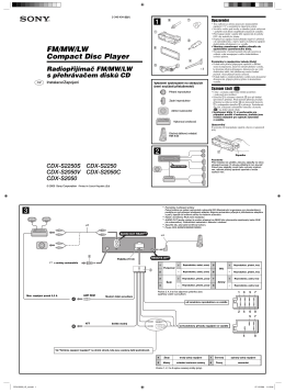 CDX-S2050 - Sony Europe