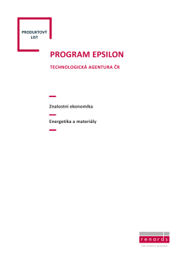 program epsilon