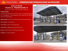 stacja paliw - Poczta Polska
