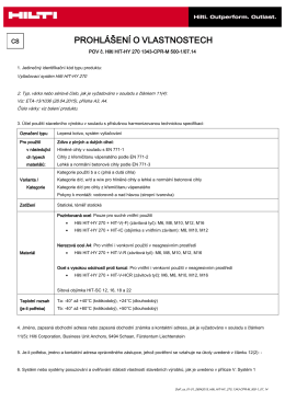 PDF Prohlášení o vlastnostech HIT-HY 270 1343-CPR-M 500