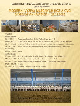 2015-11-28-Moderní Výživa mléčných koz pozvánka
