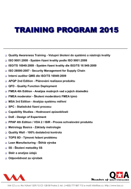 Školící program 2015 ve formátu PDF