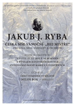 JAKUB J. RYBA - galerie