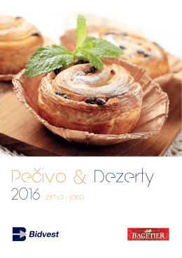 Katalog Pečivo a dezerty 2016