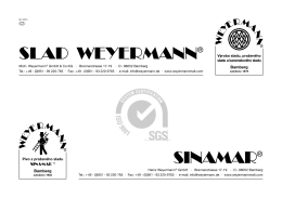 Weyermann Product Information
