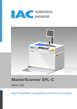 Brožura MasterScanner XPL-C.pages