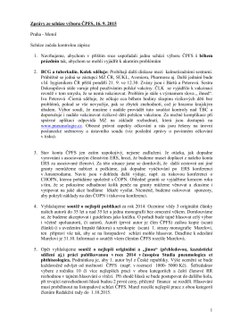 16.9.2015 - Česká pneumologická a ftizeologická společnost ČLS JEP