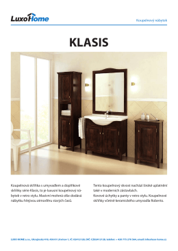 KLASIS - Luxo Koupelny