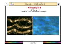 05. Mikroskopie II