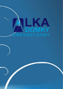 Online katalog - Alka domy s.r.o.