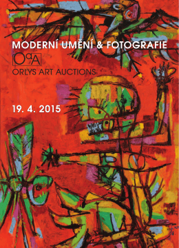 moderní umění & fotografie 19. 4. 2015