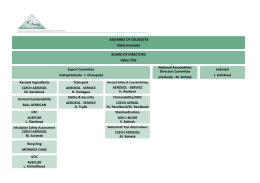 Organizační schéma 2015