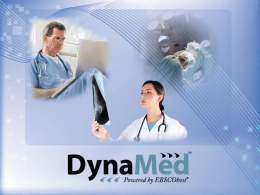 DynaMed = EBM v praxi