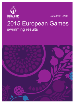 2015 European Games