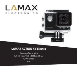 Instrukcja obsługi - LAMAX Electronics