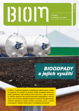 Bioodpady a jejich využití