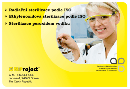 Radiační sterilizace podle ISO