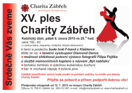 XV. ples Charity Zábřeh