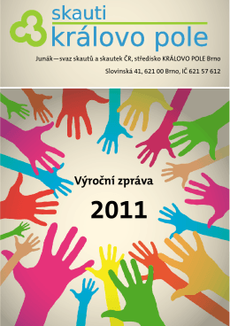 Výroční zpráva 2011 - skauti Královo Pole Brno