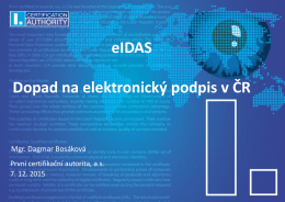 ICA_DBosakova_eIDAS