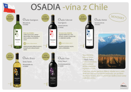 OSADIA -vína z Chile