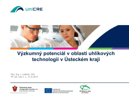 Potenciál vědy, výzkum a inovací v ÚK_Jaromír Lederer_UniCRE