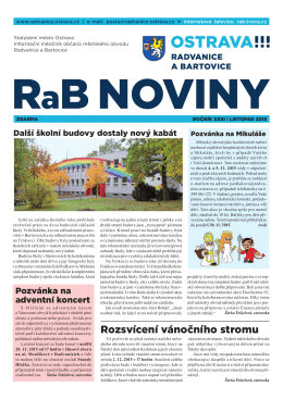 listopad 2015 - Radvanice a Bartovice