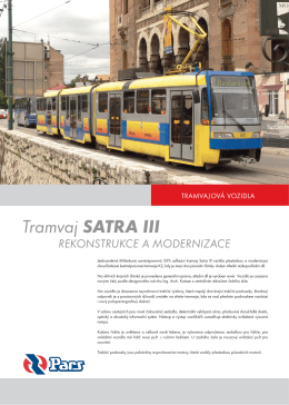 Tramvaj SATRA III