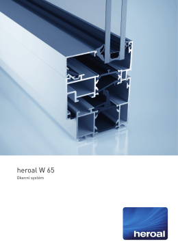 heroal W 65 Datenblatt_CZ