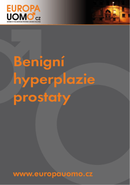 Benigní hyperplazie prostaty