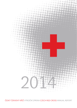 český červený kříž výroční zpráva czech red cross annual report