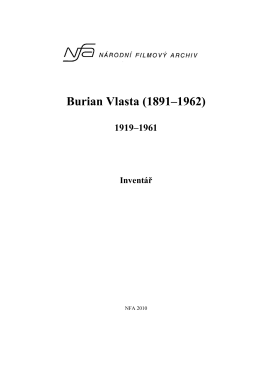 Burian Vlasta (1891–1962)